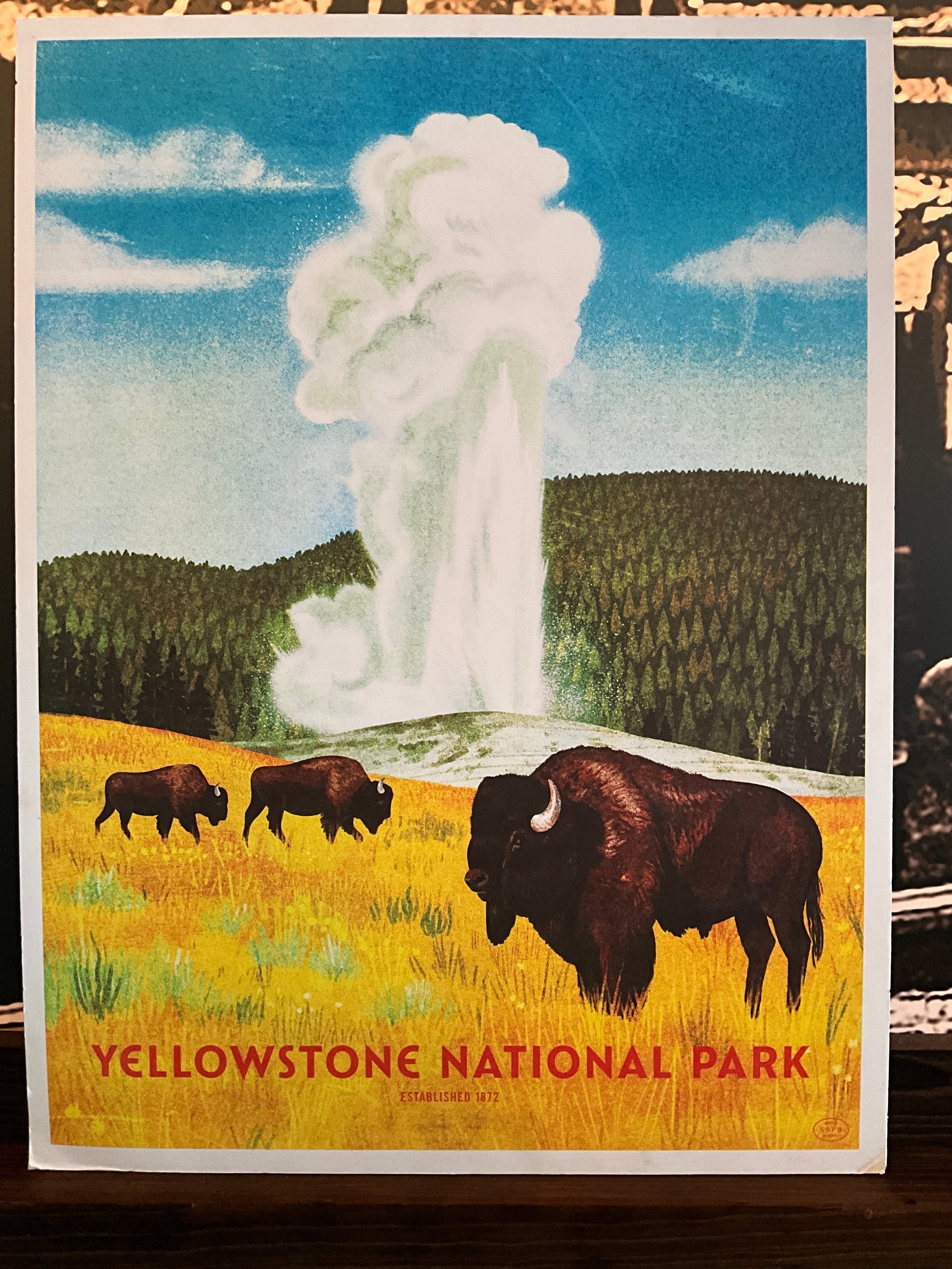 Yellowstone Poster Board
