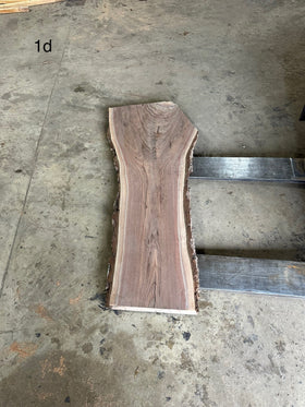 Unfinished Live Edge Walnut Slab (ULES-2901)