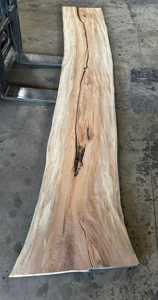 Unfinished Live Edge Sycamore Slab (ULES-2323)