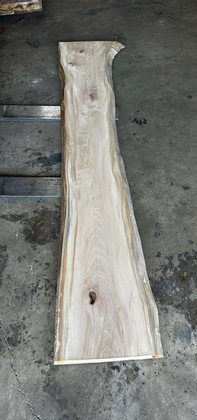 Unfinished Live Edge Sycamore Slab (ULES-2894)