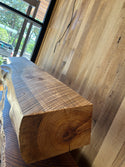 Live Edge Cypress Fireplace Mantel