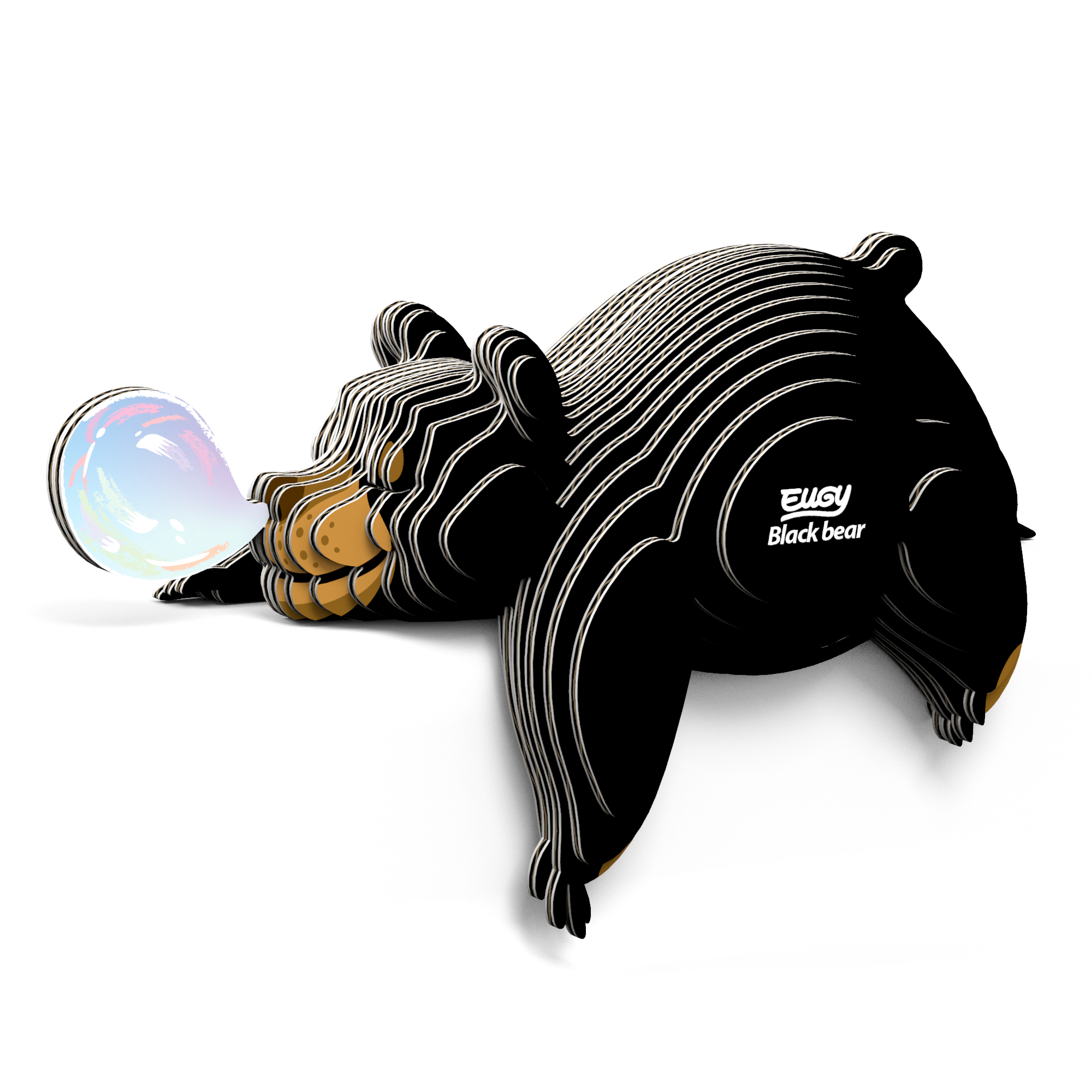 EUGY Black Bear 3D Puzzle - 0