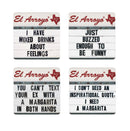 El Arroyo's Coasters (Set of 4) I Have Mixed Drinks-2