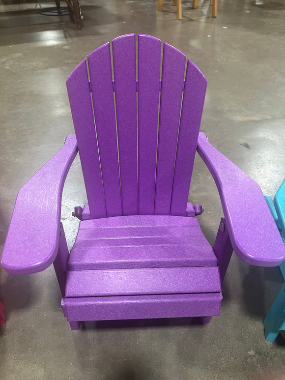 Outdoor Folding Adirondack Childrens Chair