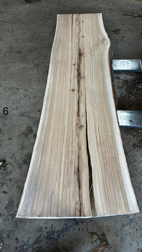 Unfinished Live Edge Pecan Slab (ULES-2357)