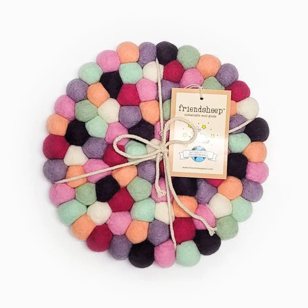 Friendsheep - Macarons Eco Coasters: Set of 4 - Eco Coasters