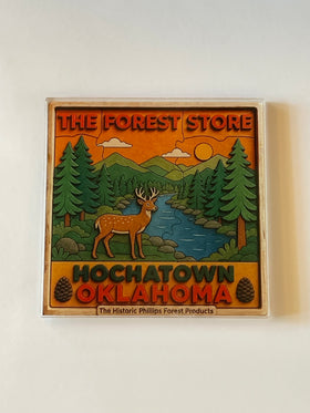 THE FOREST STORE Deer Hochatown,OK Magnet