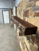 Live Edge Walnut Fireplace Mantel-3