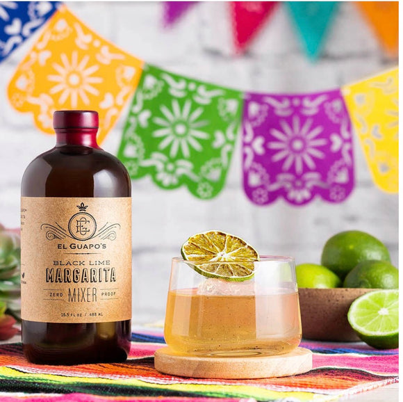 El Guapo Black Lime Margarita Mixer 16.5 fl Oz/ 488ml