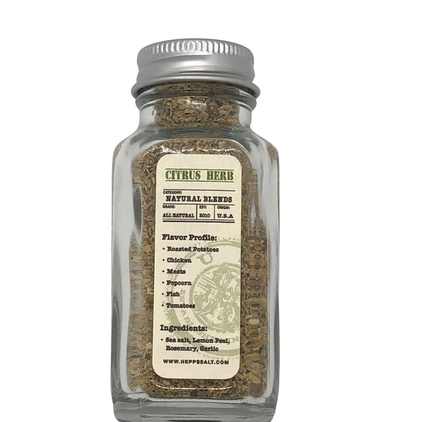 Hepp's Salt Co. | Citrus Herb Sea Salt 2 oz