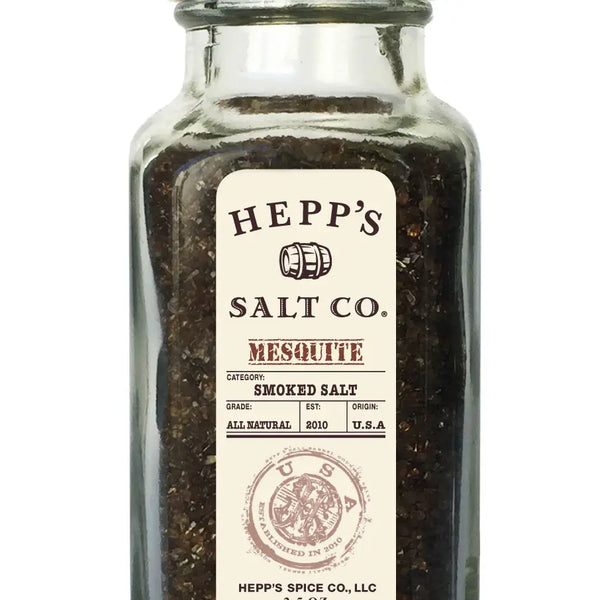 Hepp's Salt Co. | Mesquite Smoked Sea Salt 2 oz
