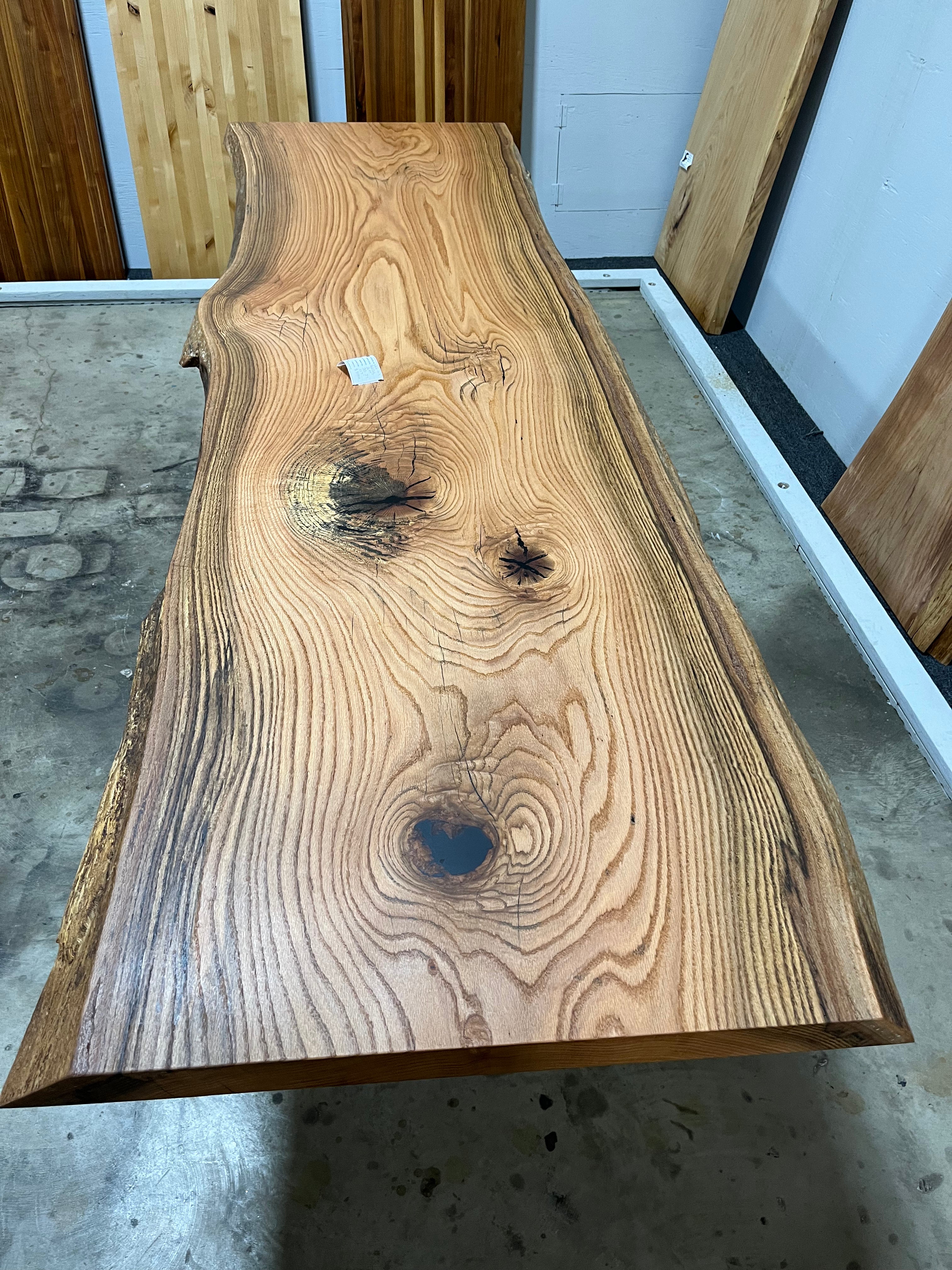 Live Edge Red Oak Slab - 0