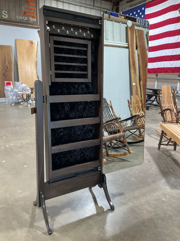 Jewelry Cabinet - Milano Brown Maple