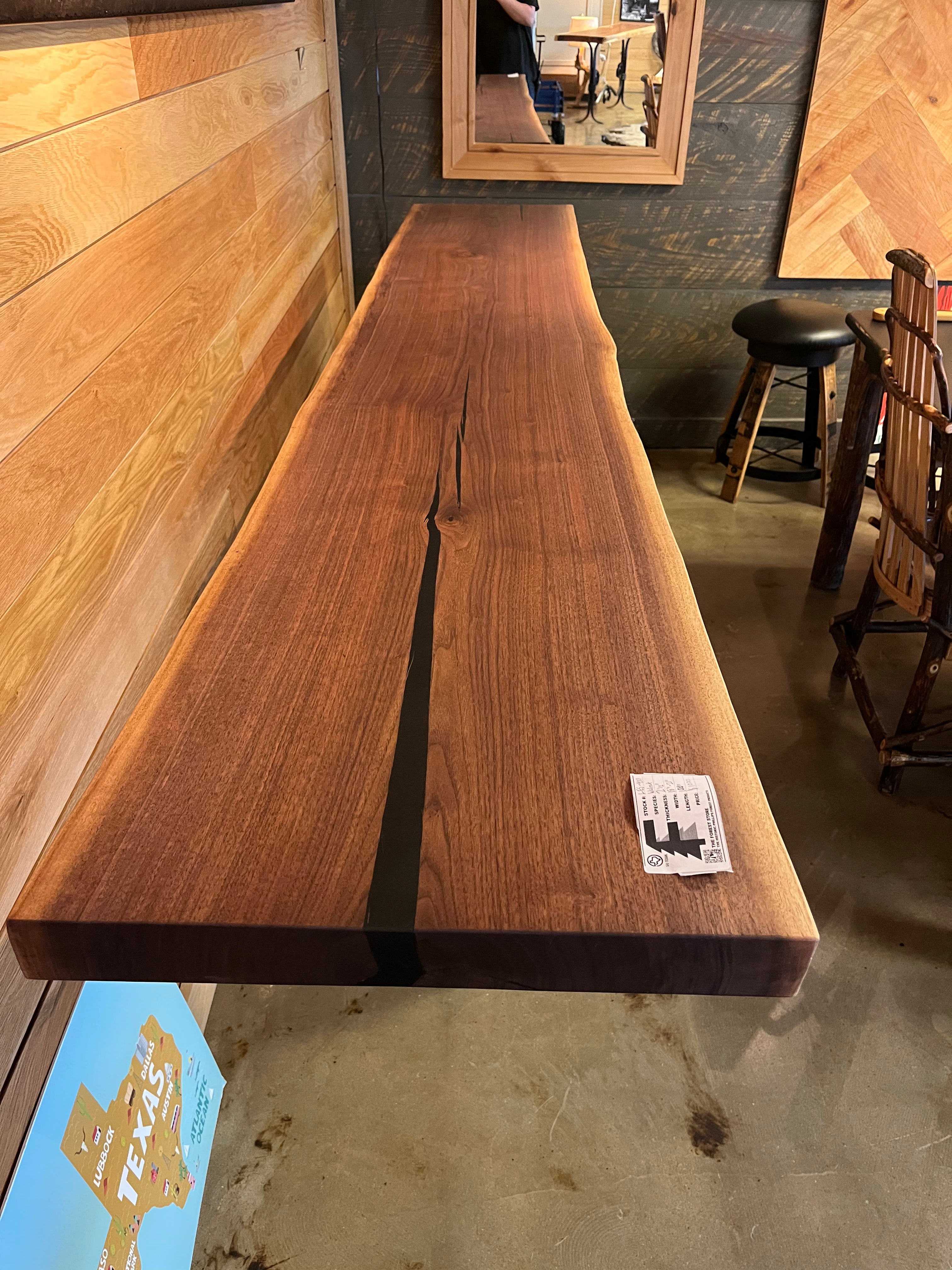Live Edge Walnut Slab