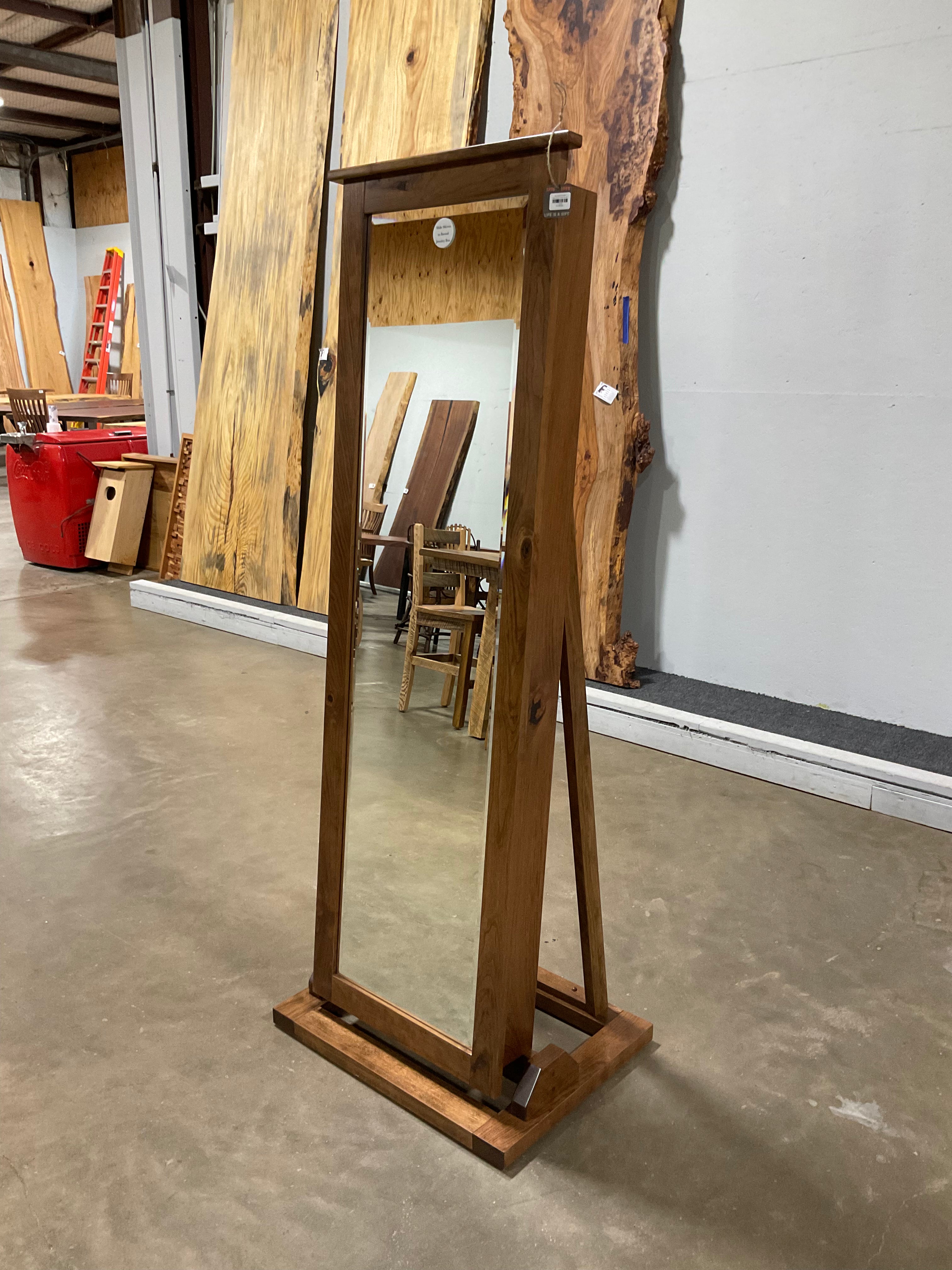 Jewelry Cabinet - Rustic Cherry Almond