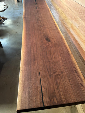 Live Edge Walnut Slab - 0