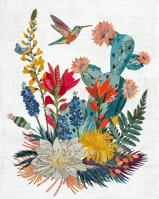 Dolan Geiman - Art Print | Southwest Cactus Wall Art | High Desert Posy 16 x 20