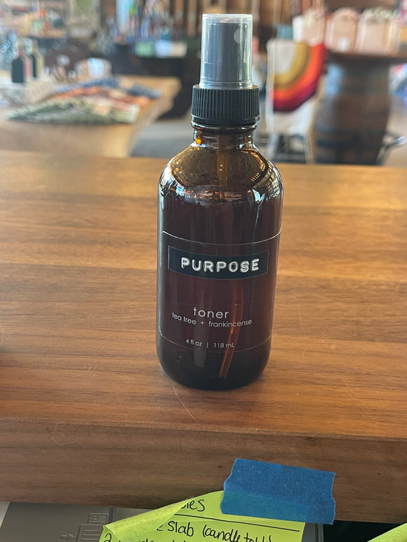 Purpose - toner - tea tree + frankincense