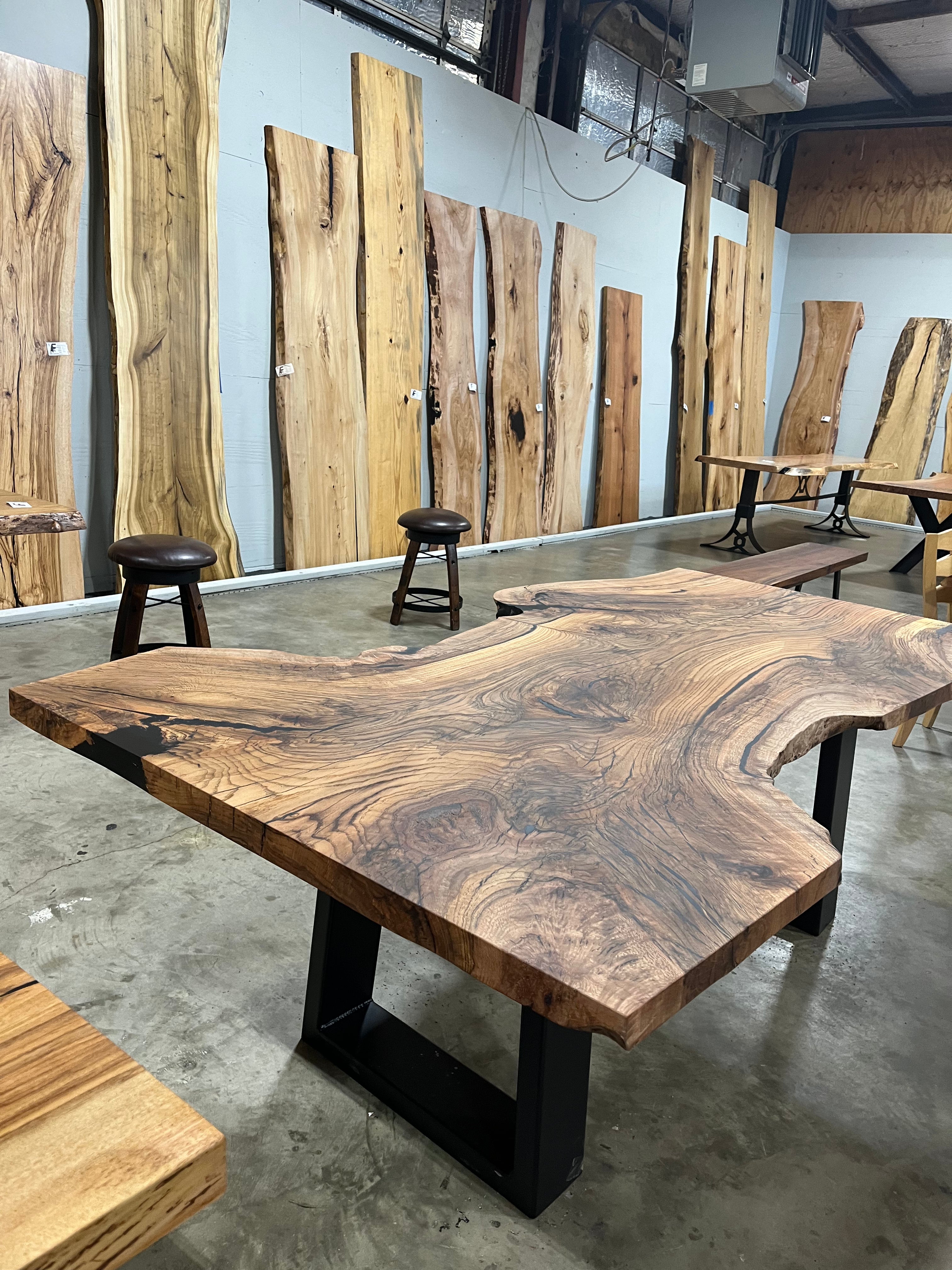 Live Edge Red Oak Slab - 0