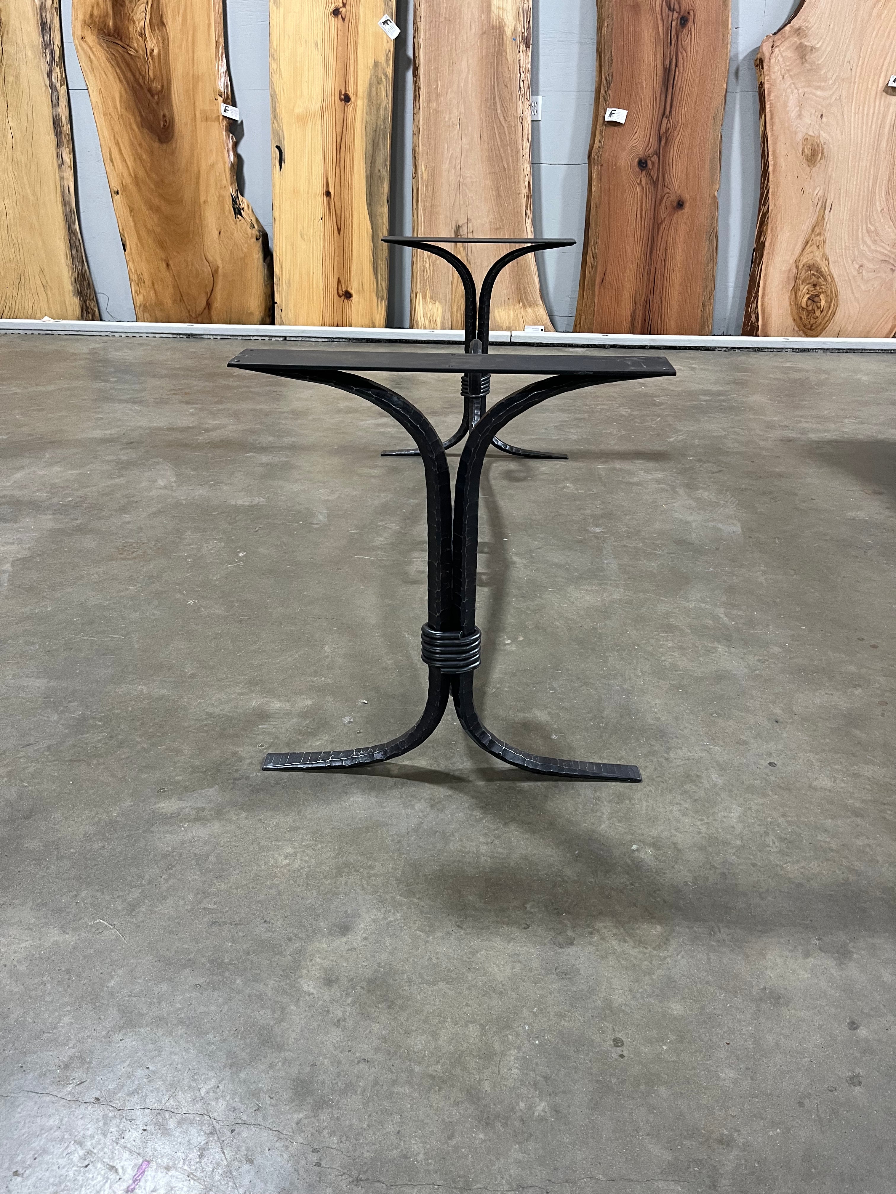 Wrought Iron Amarillo Dining Table Base - 0