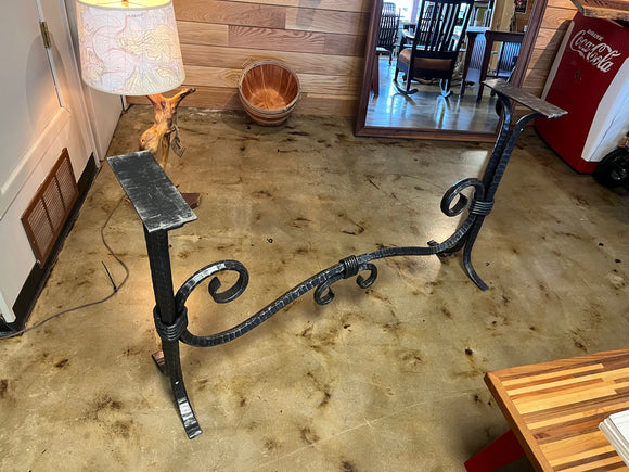 Wrought Iron Amarillo Sofa Table Base