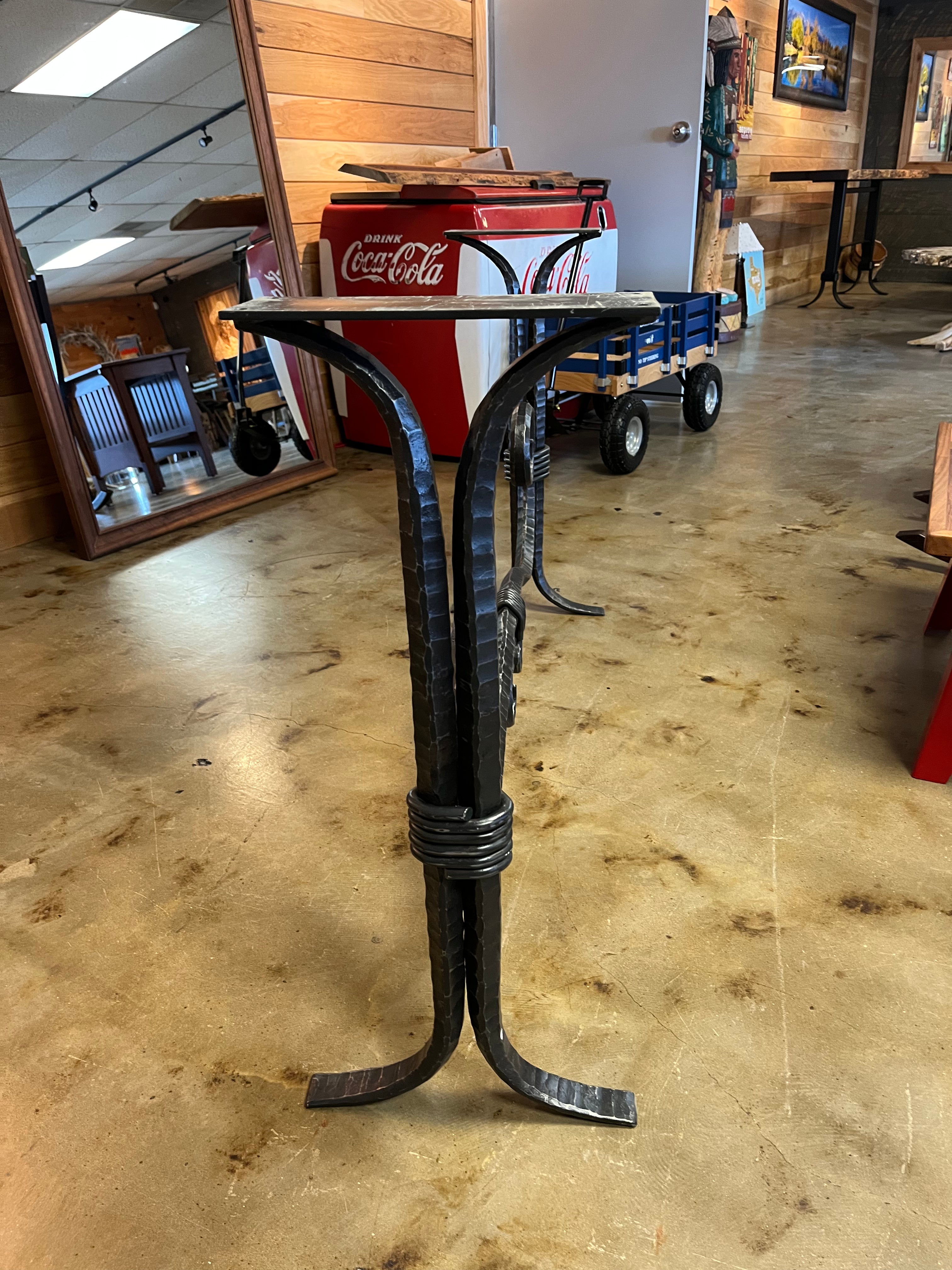 Wrought Iron Amarillo Sofa Table Base - 0