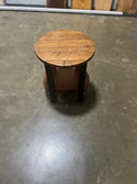 Round Quartersawn White Oak  End Table