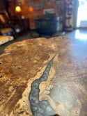 Spalted Maple Coffee Table w/ Eclipse Base