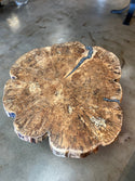 Spalted Maple Coffee Table w/ Eclipse Base