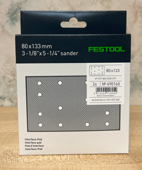 Festool 490160 DUPLEX LS 130 | RTS 400 INTERFACE PAD - 0
