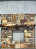 Live Edge Walnut Fireplace Mantel
