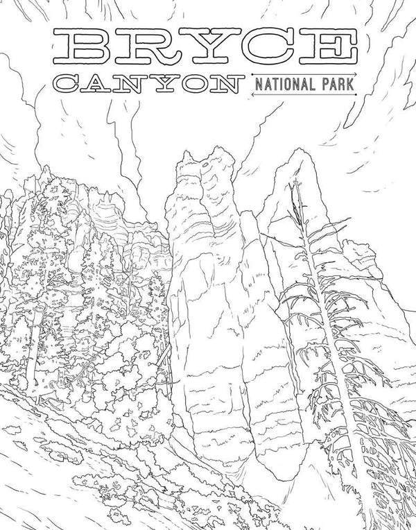 Insight Editions - The National Parks Poster Coloring Book