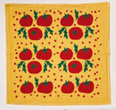 Julie Peach - Tomatoes on Yellow 20" Tea Towel - 100% Cotton-2