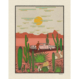 Just A Little Detour Print