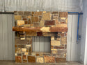 Live Edge Ash Fireplace Mantel