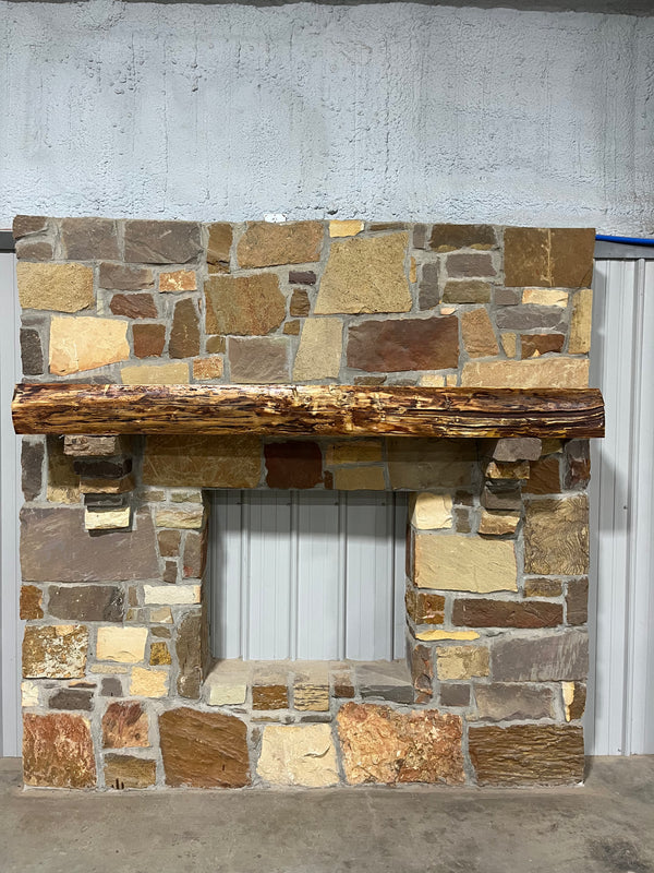 Live Edge Bois D ' Arc Mantel