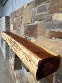 Live Edge Cedar Fireplace Mantel