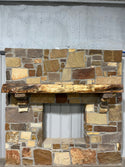 Live Edge Bois D' Arc Fireplace Mantel