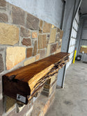 Live Edge Cedar Fireplace Mantel