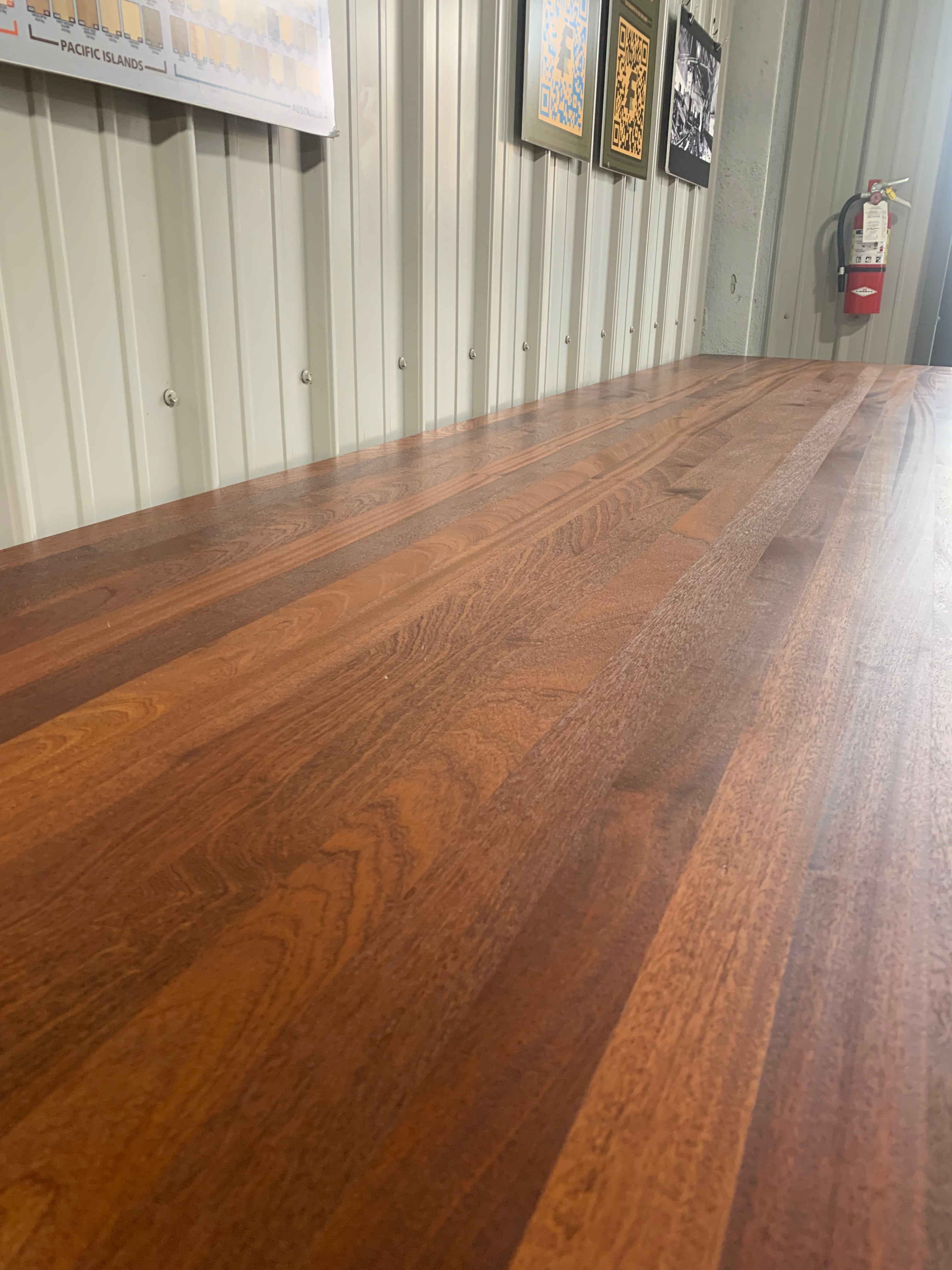 Butcher Block Sapele Slab - 0