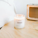 Lavender + Bergamot Glass Tumbler Soy Candle