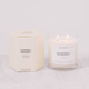Lavender + Bergamot Glass Tumbler Soy Candle-6