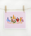 Leah Duncan - Dress Up Art Print: 11 x 14-1