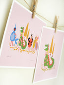 Leah Duncan - Dress Up Art Print: 11 x 14-2