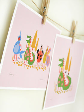 Leah Duncan - Dress Up Art Print: 11 x 14 - 0