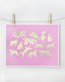 Leah Duncan - Kitty Print: 14 x 11-1