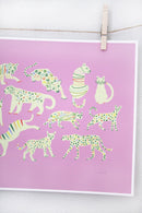 Leah Duncan - Kitty Print: 14 x 11-3