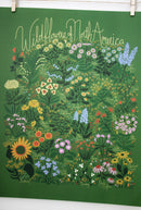 Leah Duncan - Wildflowers of North America Green Poster-4