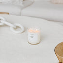 Lemon + Sage Glass Tumbler Soy Candle-4