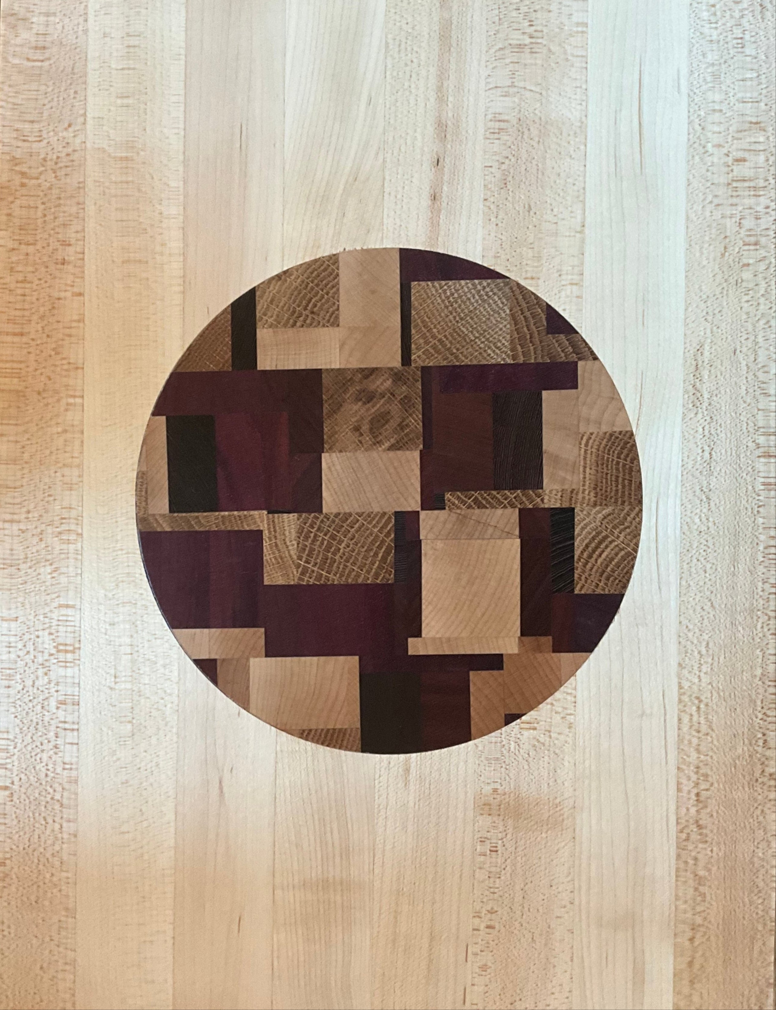 Buy maple Cutting Board with Circle